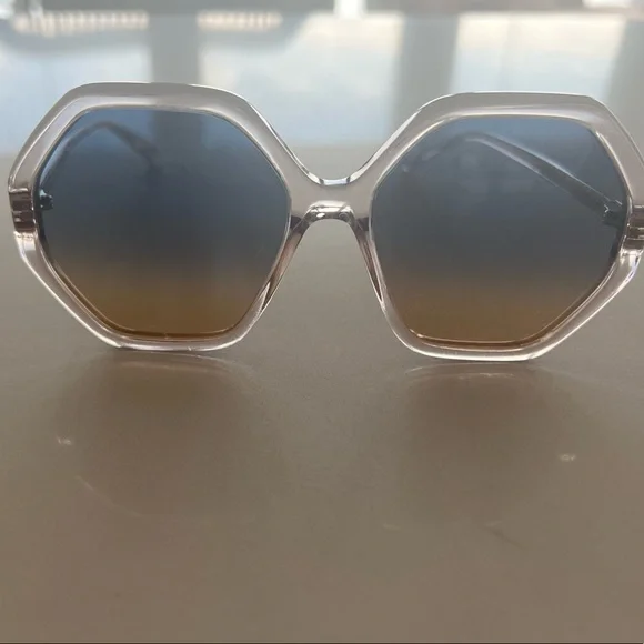Chloe Esther Sunglasses Octagonal 58 Lens display picture 1